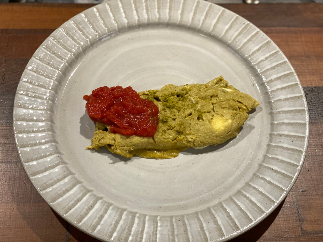 【レシピ紹介】松葉オムレツ