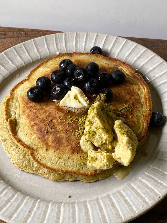 【レシピ紹介】松葉パンケーキ