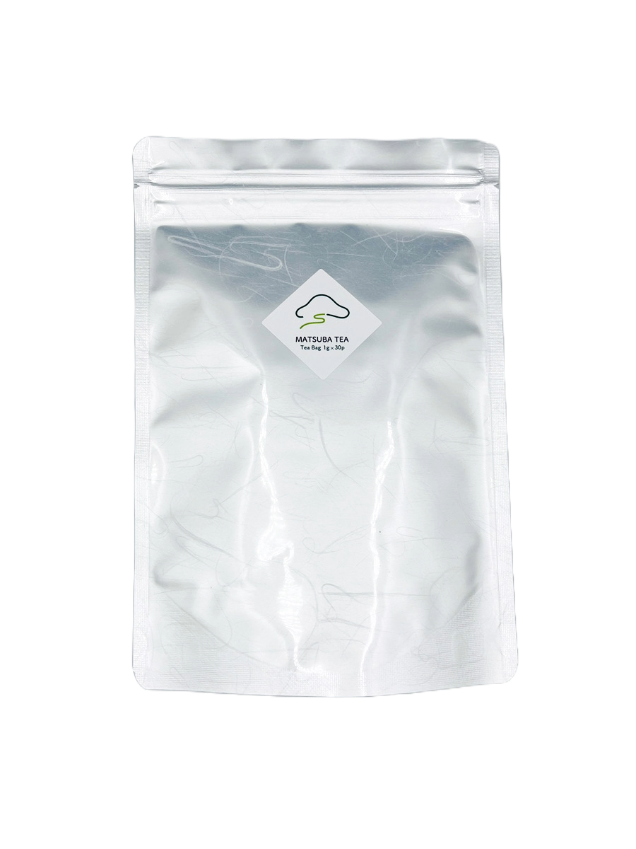 【松葉茶ティーバッグ】 石川県能登産 国産無農薬 無添加 健康茶 MATSUBA TEA 1g×30包